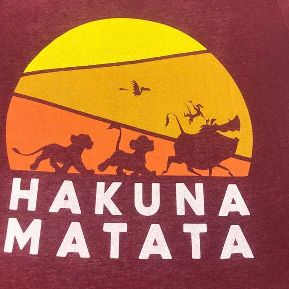 Lion king shirt hakuna matata - Picture 2 of 3